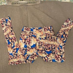 Lularoe skull leggings OS